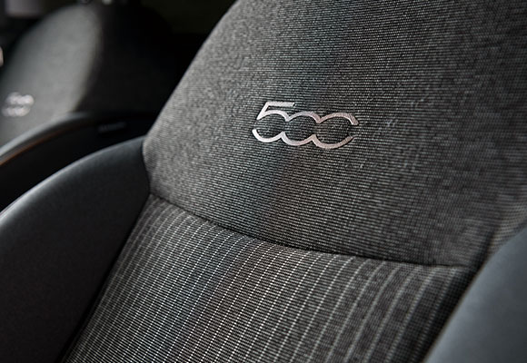 ICE/BLACK FABRIC SEATS