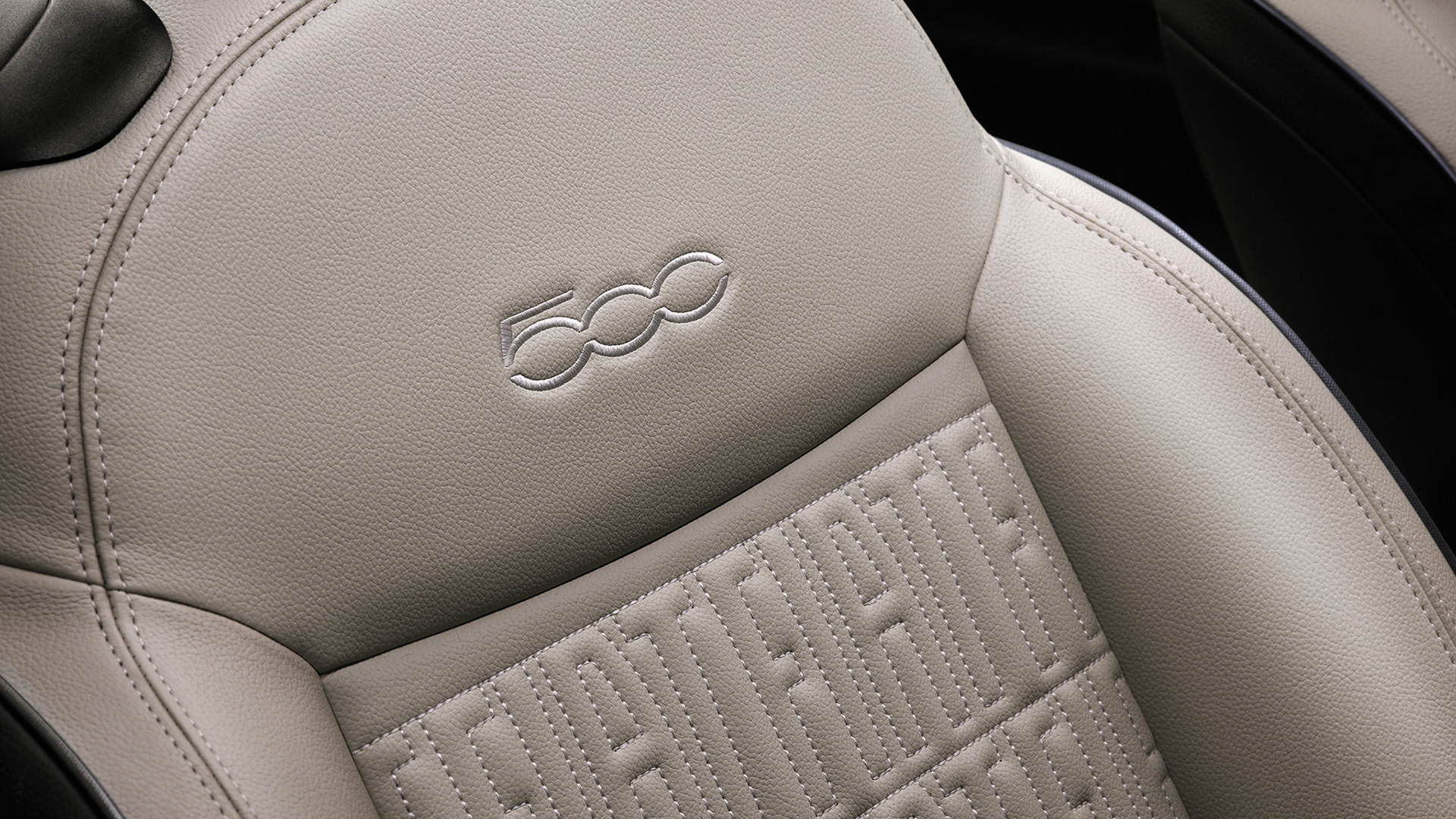 SEATS WITH MONOGRAM